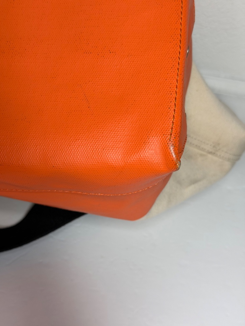 Kate Spade Jack Spade Industrial Canvas Coal Bag Travel weekender Tote Zip - Picture 10 of 16